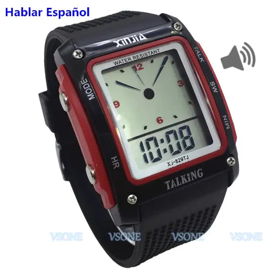 Montre parlante pour aveugles et personnes âgées