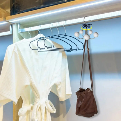 2 Cintres Rotatifs 360° pour Accessoires