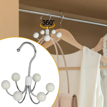 2 Cintres Rotatifs 360° pour Accessoires