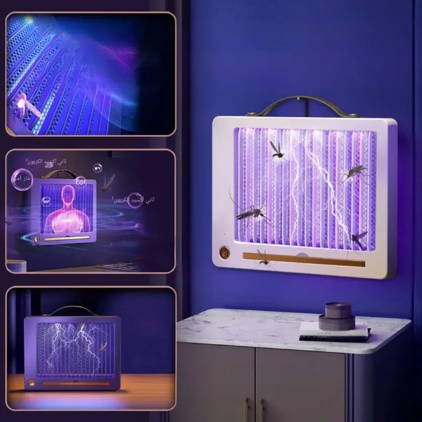 Lampe Anti-Moustiques Rechargeable et Portable