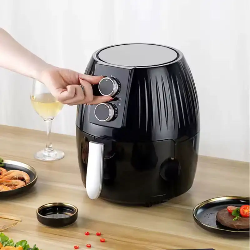 Friteuse à Air 5,5L avec Double Bouton de Commande