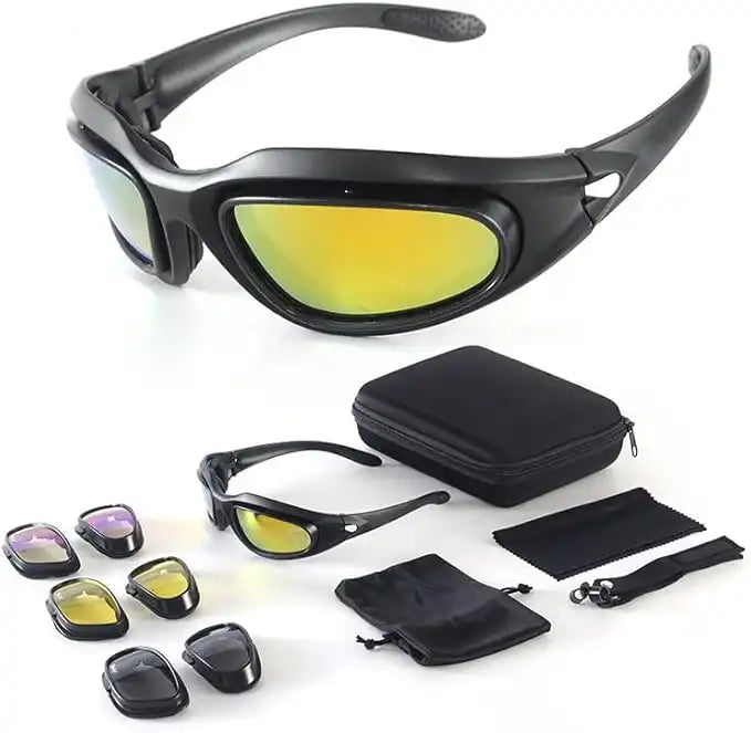 Lunettes interchangeables avec verres anti-chocs