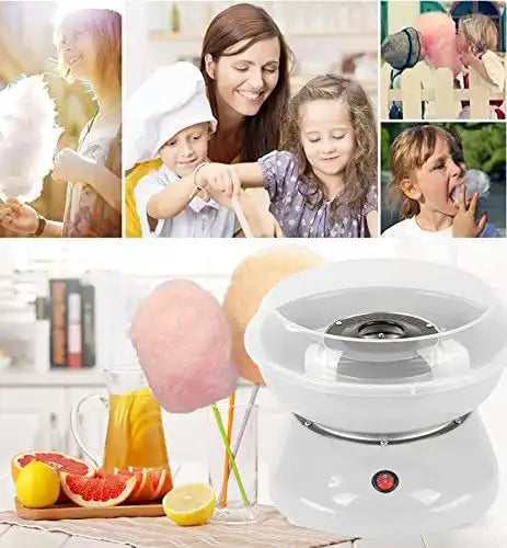 Mini Machine à Barbe à Papa Électrique et Portable