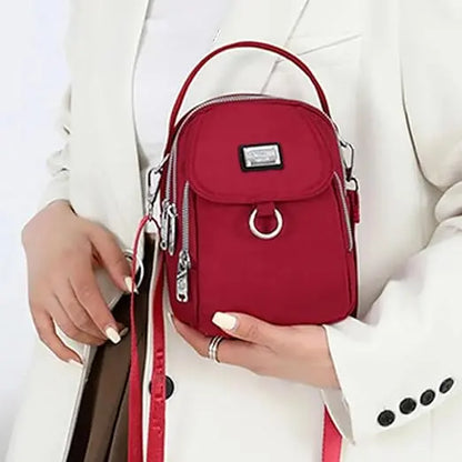 Sac à Bandoulière Imperméable Rouge