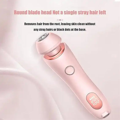 Rasoir électrique 2 en 1 pour femme