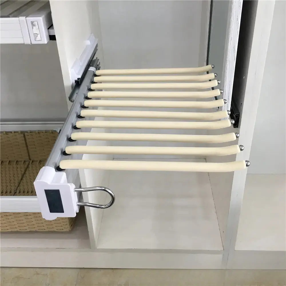 Porte-Pantalons Télescopique Latéral en Alliage