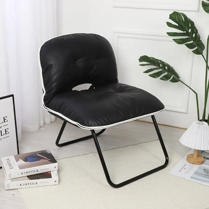 Chaise Pliable avec Coussin Triple Épaisseur