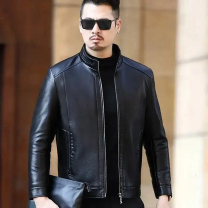 Veste en Similicuir pour Hommes