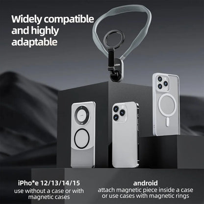 Support Magnétique Tour de Cou pour Téléphone