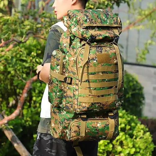 Sac à Dos Tactique Étanche 80L