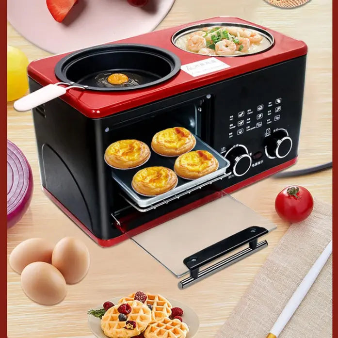 Appareil de Cuisine avec Cuiseur et Poêle
