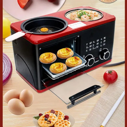 Appareil de Cuisine avec Cuiseur et Poêle