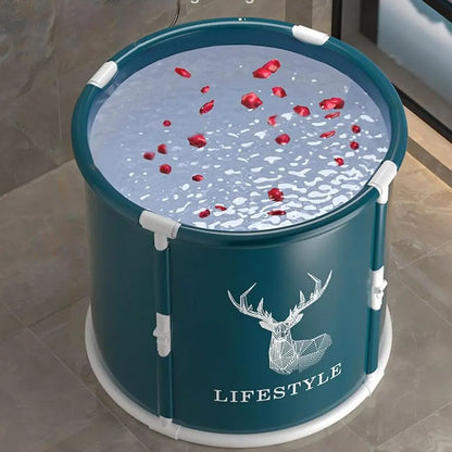 Baignoire Pliable Portable pour Adultes