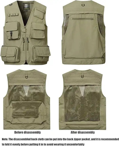 Gilet Utilitaire Multi-Poches 2024