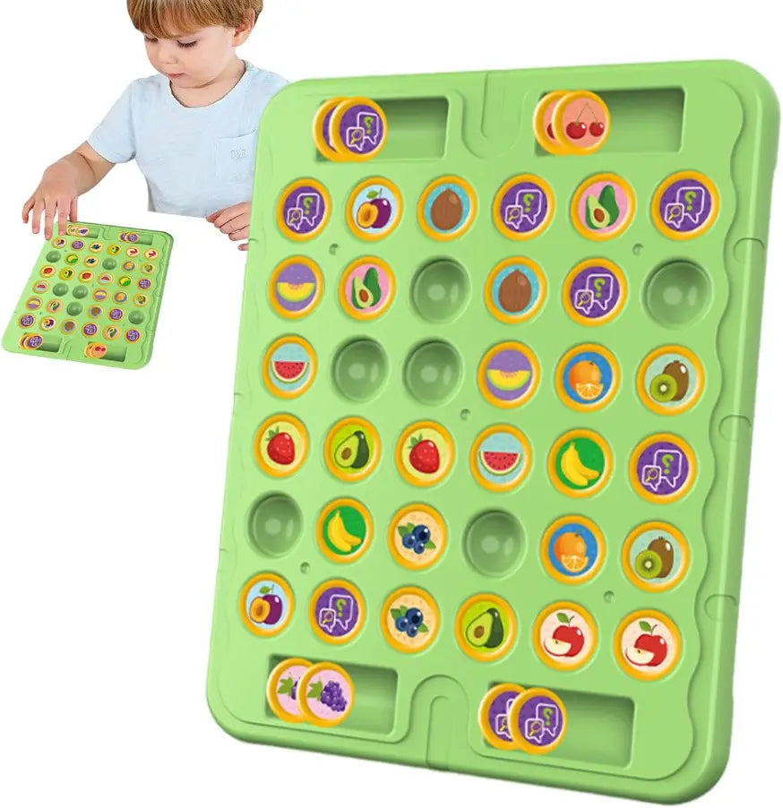 Jeu de Plateau Éducatif à Retourner