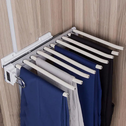 Porte-Pantalons Télescopique Latéral en Alliage