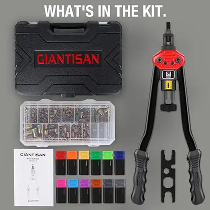 Kit Outil de Rivetage GIANTISAN 16 pouces