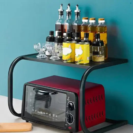 Étagère de Cuisine Multifonction en Acier Résistant