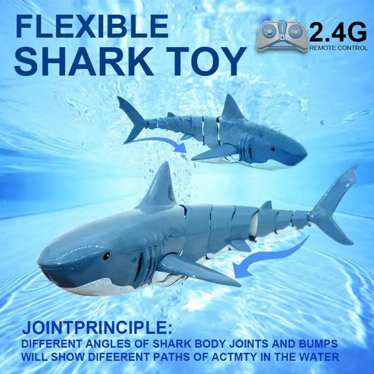 Requin Télécommandé avec Effets de Lumière