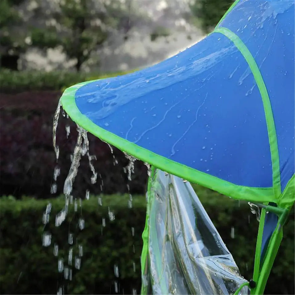 Parasol de Moto Anti-Pluie et Soleil