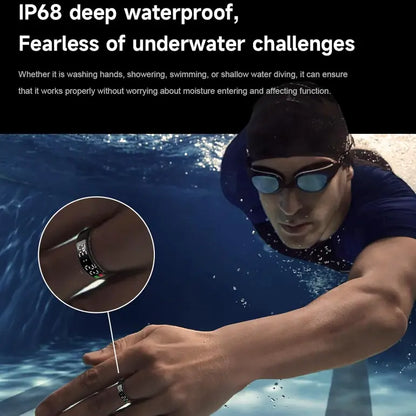 Anneau Sport Étanche avec Écran Intégré