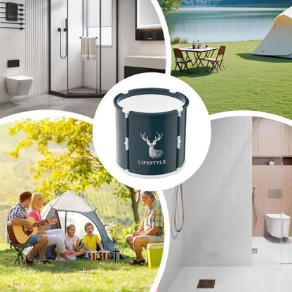 Baignoire Pliable Portable pour Adultes