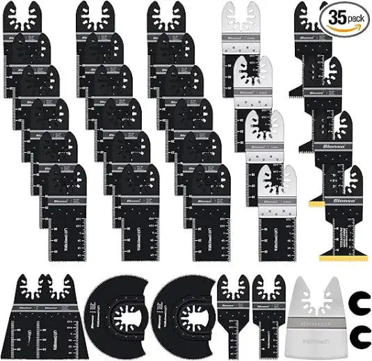 Kit de Lames de Scie Oscillante 35 Pièces