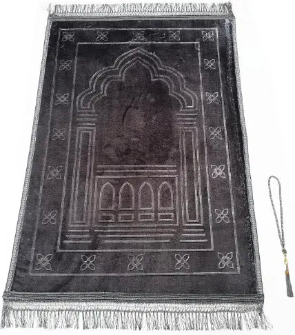 Tapis de Prière Portatif en Tissu Épais