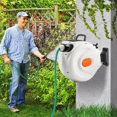 Enrouleur de Tuyau de Jardin Rétractable