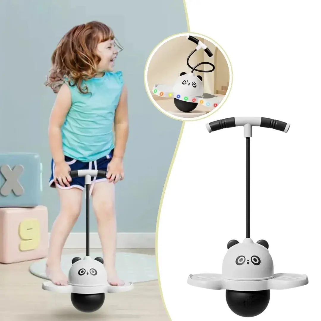 Jouet Sautillant Lumineux Panda pour Enfants