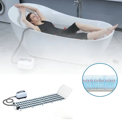 Tapis d'hydromassage avec 6 niveaux pour baignoire