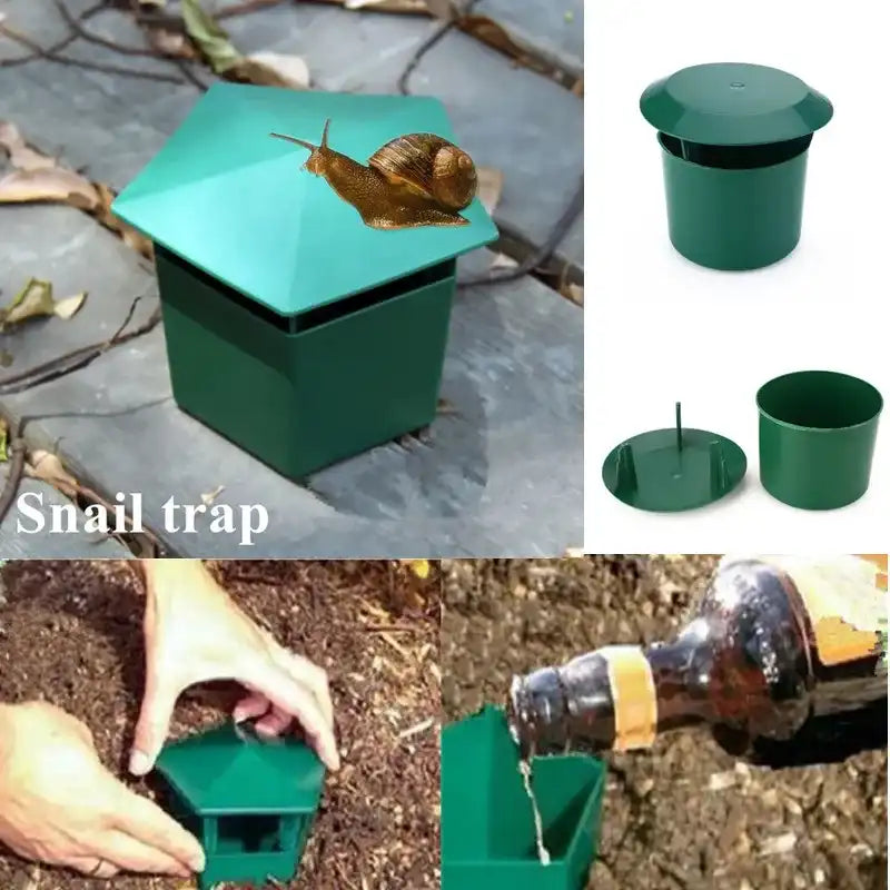 3X Pièges Écologiques à Escargots et Limaces pour Jardin