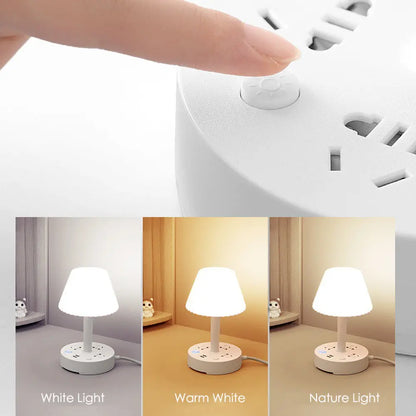 Veilleuse LED Multifonction avec Ports USB