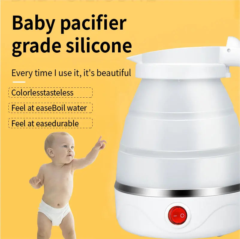 Bouilloire Électrique Pliable 0,6L Portable