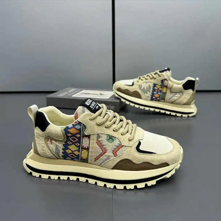 Chaussures Brodées Haute Qualité pour Homme