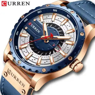 Montre-bracelet à quartz étanche pour homme