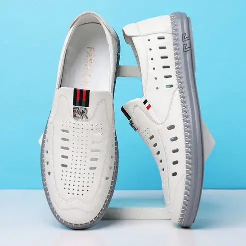 Chaussures légères et confortables pour hommes (blanc)