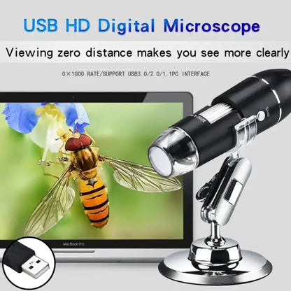 Microscope Numérique avec Lumière LED