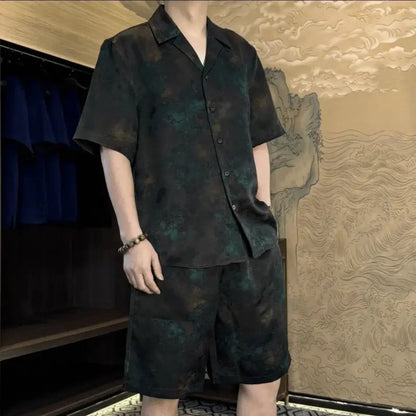 Chemise Décontractée Manches Courtes pour Homme