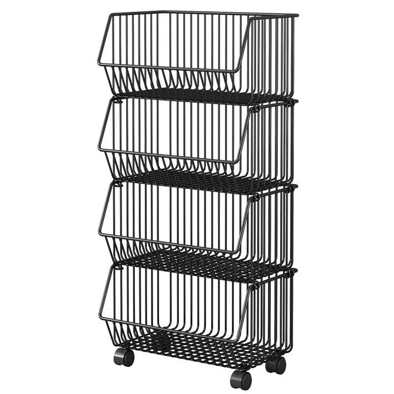 Chariot de Cuisine Multifonction sur Roulettes