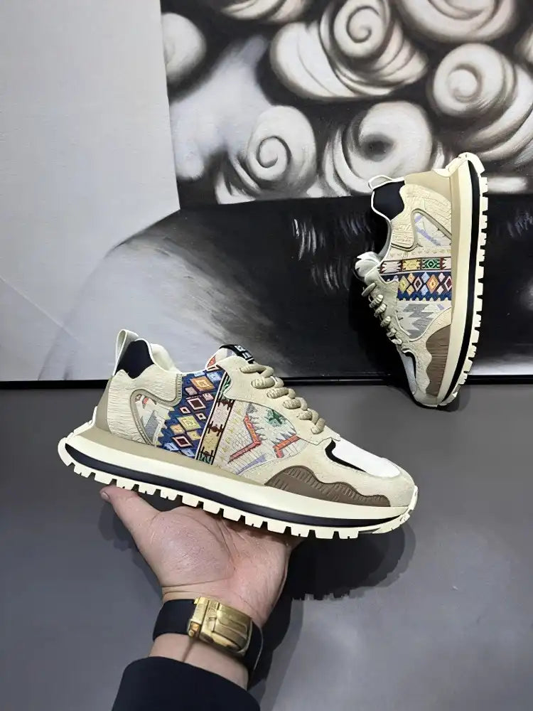 Chaussures Brodées Haute Qualité pour Homme
