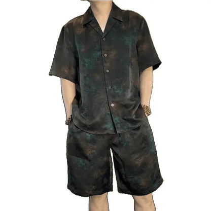 Chemise Décontractée Manches Courtes pour Homme