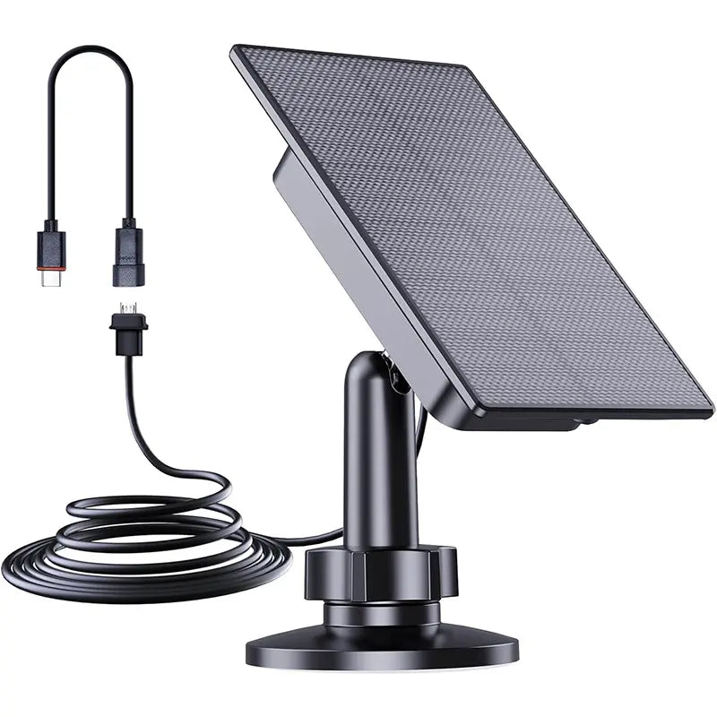 Panneau Solaire 2W Étanche pour Caméras