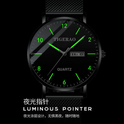Montre Hommes Jour & Nuit Design Coréen