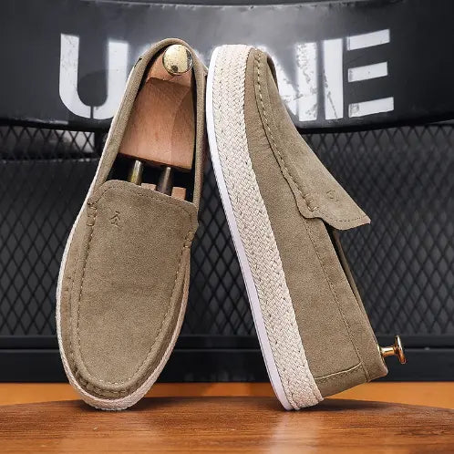 Mocassins Décontractés Homme en Toile