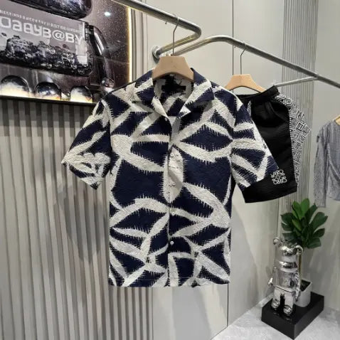 Chemise Fleurie Style Rétro