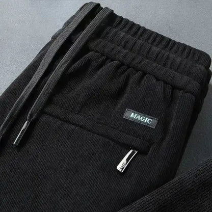 Pantalon Décontracté à Taille Élastique pour Homme