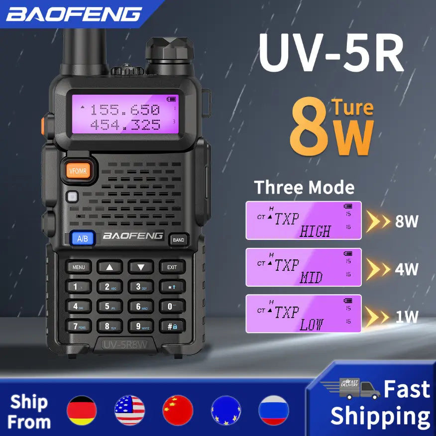 Radio Bidirectionnelle Portable UV-5R