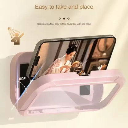 Support Téléphone avec Haut-Parleurs Intégrés