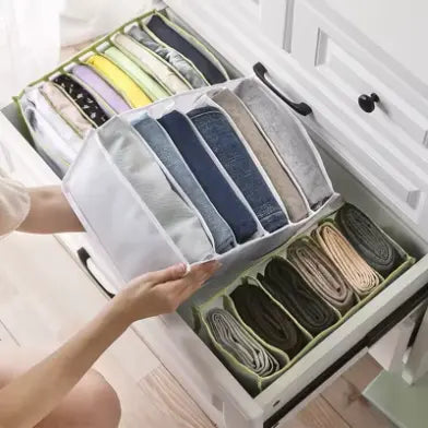Boîte de Rangement Pliable Multi-Compartiments
